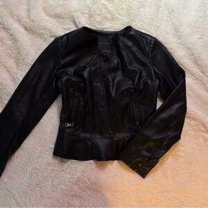 Marc New York Black Leather Jacket